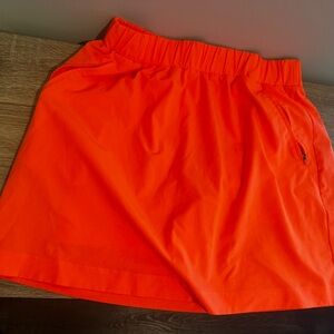 Lou & Grey Vibrant Orange Skirt